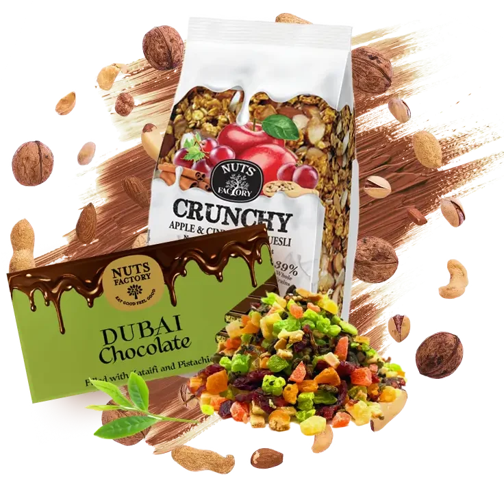 PREMIUM NUTS,  DRIED FRUITS & ARTISAN SNACKS